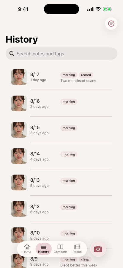 Face Still screenshot